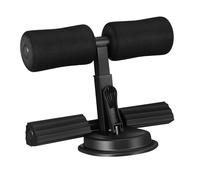 Abaodam Adjustable Sit Up Bar for Abs Sturdy Suction Cup Workout Equipment for Home Fitness Versatile Core Exercises Assistant Compact Ab Machine for Sit Ups and Ab Workouts