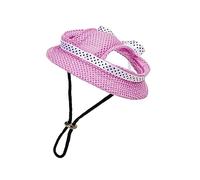 Abaodam Adorable Pet Sun Protection Hat for Summer Dog Outdoor Headwear for Pets Stylish Enhance Your Dog Look for Outdoor Activities