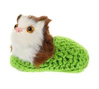 Abaodam Adorable Realistic Cat Doll for Furry Animal Figurine Sofa Ornament Cute Cat Adornment for Home Decor Bright Colors and for Playtime and Room Decoration