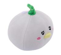 Abaodam Adorable Supple Garlic Plush Decorative Stuffed Doll for Room Soft Plaything for Bed Sofa Car Photo Prop and Cozy Companion