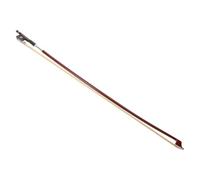 Abaodam Advanced 1/2 Violin Bow with Ebony Frog and Sandalwood Stick Featuring Double Parisian Eyes Design and Smooth Screw for Personal Practice and School Use, Enhancing Flexibility