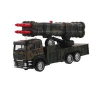 Abaodam Alloy Military Launcher Car Model with Pull-back Function Realistic Six-tube Vehicle for Boys Interactive Fighting Vehicle Simulation Collectible Metal gift for for for for for for