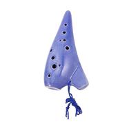 Abaodam Alto Ceramic Ocarina Flute for Beginners with Case and Songbook Traditional Chinese Design Music Instrument for Students and Adult Practice