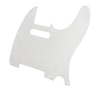 Abaodam Aluminium Alloy Guitar Pickguard Silver 8-hole Scratch Plate for Usa Mexican Electric Guitar Tl Style Accessories