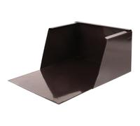 Abaodam Aluminum Alloy Downspout Splash Block for Rain Gutter, Excellent Durability and Safe to Use, Coffee Colour Splash Block Protecting Home Foundation and Buildings from Water Damage