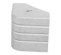 Abaodam Aluminum Pontoon Boat Corner Caps Anti-slip Deck Edge Protector Guard for Dock Safety and Quick Replacement Easy Installation for Family and Frequent Boaters