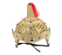 Abaodam Ancient Chinese General Helmet Fighter Hat Comfortable Fit Childrens Cosplay Helmet Viking Shield Building Foam Random Color