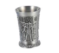 Abaodam Ancient-style Wine Cup Retro Adornment for Home Desktop Modern Cocktail Goblet Luxurious Design for Parties and Elegant Gatherings Antique Finish