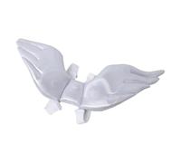 Abaodam Angel Wings Cat Costume Pet Clothes for Daily Wear and Halloween, White Cloth Material with Easy Closure and Adorable Distinctive Design, Suitable for Cats in Winter