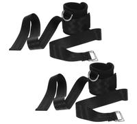 Abaodam Ankle Straps Leg Training Wraps 2pcs Wear-resistant for Cable Machines with Buckle Closure, Sturdy Polyester and Nylon Practical Fitness Accessory for Gym Workouts for Women