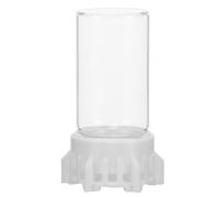 Abaodam Ant Feeder Station 20Ml Acrylic Watering Bowl for Ant Garden Nest with White Push Rod Liquid Dispenser for Insect Terrarium