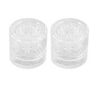 Abaodam Aquarium Planarian Catcher Trap for Fish Tank and Glass Vivarium Tanks, Acrylic Material with 8 Holes, Lightweight and Easy to Clean, 2 Pcs Aquarium Accessories for Efficient