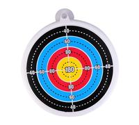 Abaodam Archery Suction Cup Arrow Target with Hook Abs Plastic Bow Practice Game for Indoor Outdoor Use Safe Training for Developing Targeting Skills