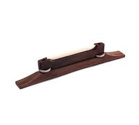 Abaodam Archtop Guitar Bridge with Bone Saddle Height for Archtop Guitar Durable Lightweight Smooth Surface for Easy Installation