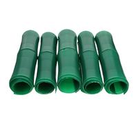 Abaodam Artificial Bamboo Skin Tubes with Garden Decoration and Water Protection Features Plastic Material 5pcs for Sewer Pipe Decoration for Indoor and Outdoor Greenery