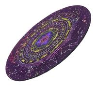 Abaodam Astrology Divination Table Mat Lightweight Anti-skid Decorative Pad for Rituals Card Games Home Ornament Compact Portable