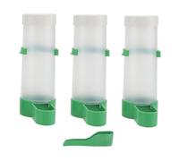 Abaodam Automatic Bird Water Bowl for Parrots and Small to Large Birds Leakproof Plastic Feeder with Including Feeders and Water Dispensers Easy to Install and Clean Suitable for Cage and