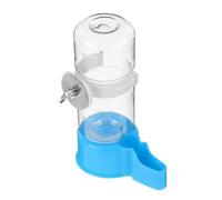 Abaodam Automatic Bird Water Feeder Dispenser for Cage, Blue Parrot and Cockatiel Water Holder Hanging Bottle, Pet Bird Supplies for Quail and Budgerigar