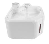 Abaodam Automatic Cat Water Fountain with Advanced Filtration System and Motion Sensing Technology, Large Capacity White Abs Pet Water Dispenser for Home Use and Countertop, Spill Proof