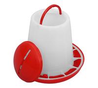 Abaodam Automatic Chicken Feeder with Lid 1.5kg Thickened Hanging Poultry Feed Container for Chickens, Ducks, and Geese Farming Supplies