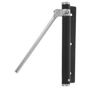 Abaodam Automatic Door Closer Self Closing Aluminium Alloy Black for Door Easy Installation Compact Design for Spaces