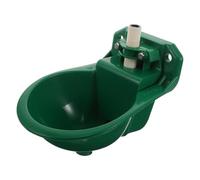 Abaodam Automatic Livestock Waterer with Float Valve Impact-resistant Plastic Water Bowl for Sheep Goats Cattle High-volume Farm Water Trough with Easy Drainage for Efficient Animal