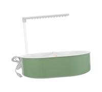 Abaodam Automatic Parrot Bathtub Circulating Water Shower Tub for Birds African Grey Conure Lovebird Indoor Use Random Color