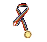 Abaodam Award Medals with Ribbon for Sports Day Reading and Dance Competitions Lightweight Design for Comfort and Engagement Kindergarten Activities