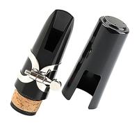 Abaodam B Flat Clarinet Mouthpiece and Protective Cap Set Replacement Woodwind Instrument Accessory for b Clarinet Suitable for