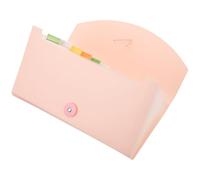 Abaodam B6 Stylish and Simple Design for Office and School Use Accordion File Folder Organizer with Large Capacity and Page Marker Tabs, Reusable Reusable Reusable Reusable Reusable