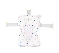 Abaodam Baby Bath Cushion and Bathtub Support Pad for Newborns, Infant Bath Lounger with Anti-Slip Floating Design, Soft Mesh Material for Safe Baby Bathing and Shower Use