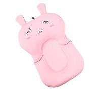 Abaodam Baby Bath Mat and Shower Cushion for Infants and Toddlers Non-Slip Bathtub Support Pad in Princess Pink Soft Water-Resistant Bathing Pad for Newborns