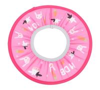 Abaodam Baby Bath Visor Hat and Infant Shampoo Shield for Kids, Adjustable Pink Cow Pattern, Water Guard Shower Cap Ear and Eye Protection for Toddlers Bathing Safety