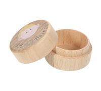 Abaodam Baby Hair Keepsake Box First Haircut Storage Container for Boys Girls Wooden Memory Holder Nursery Souvenir Gift for Baby’s First Haircut