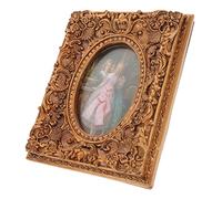 Abaodam Baby Photo Frame Photo Frame Vintage Picture Frames European Style Golden Glass Wedding Frame Ornate Picture Frame