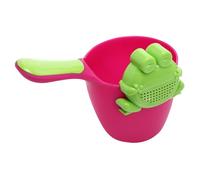Abaodam Baby Shower Water Ladle Plastic Water Scoop Baby Unique Cartoon Round Non-Slip Handle PP Bathing Cup Accessories