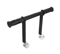 Abaodam Baby Stroller Handle Extension Bar for Pushchair and Carriage, Stainless Steel Universal Handlebar Extender Bracket, Detachable Armrest Attachment for Comfortable Strolling