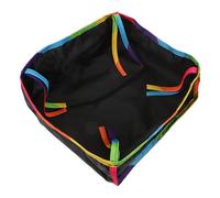 Abaodam Baby Stroller Organizer Bag Bottom Storage Basket Colorful Toddler Stroller Storage for Baby Essentials Waterproof and Easy-to-Attach Design