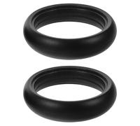 Abaodam Baby Stroller Tire Replacement Pram Wheel 5-inch Rubber Outer Tyre for Pushchair Infant Buggy Cart Front and Rear Wheels DIY Repair Parts