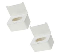 Abaodam Baby Wipe Box Dispenser Plastic Wipes Holder Refillable 2pcs Lightweight and Versatile Container for Living Room and Outdoor Use