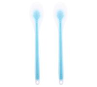 Abaodam Back Lotion Applicator Brush for Men and Women, 2Pcs Blue Body Cream Applicator for Daily Body Care and Bath Use, and Moisturizing, Suitable for Back, Shoulders, and Legs