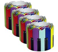 Abaodam Back to School Piano Keyboard Border 4 Rolls 33Ft Flexible Self Adhesive Music Keys Bulletin Board Trim for Classroom and Office Walls