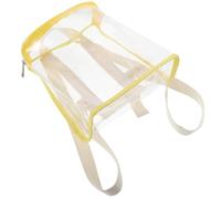 Abaodam Backpack PVC Bag for School Snacks and Pool Use | Lightweight Korean-style Design, Easy-clean Surface, Organised Storage for Preschool Drop-off, Swim Gear and Summer Outings