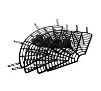 Abaodam Backseat Protective Net Plastic Mesh Guard 2pcs Black Prevents Feet being Caught, Stable Structure Safety Accessory for Electric Bike and Bicycle and Young Passengers