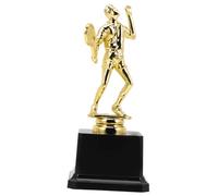 Abaodam Badminton Trophy Model Decorative Award Cup for Sports Competitions Plastic with Smooth Surface for Kindergarten and Talent Show Prizes