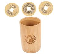 Abaodam Bamboo Divination Game Pot for Feng Shui and Fortune Telling Adjustable Size Includes Divination Props Suitable for Spiritual Practices and I Ching Studies