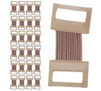 Abaodam Bandage Fasteners Adjustable Tension Mechanism for, Elastic Design 25pcs and Aluminum Hook Structure Quick and Easy Bandage Adjustments, for Joint Injuries and Muscle Strains