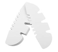 Abaodam Baseball Cap Shaper Inserts to Maintain Shape Paper 100pcs White Lightweight Double-sided Hat Form Supports for Adults for Home and Sports Use
