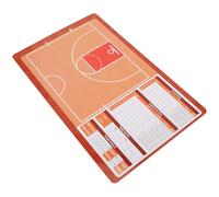 Abaodam Basketball Coaches Dry Erase Board Double-Sided Full and Half Court Strategy Clipboard for Training and Game, Portable Basketball Coaching Board with Marker for Sports Outdoors