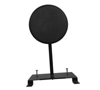 Abaodam Bass Drum Pad for Double Kick Pedal Portable Muted Practice Device with Heavy Sturdy Steel Construction Black Simple Elegant Style for Daily Practice by Drummers Random Color